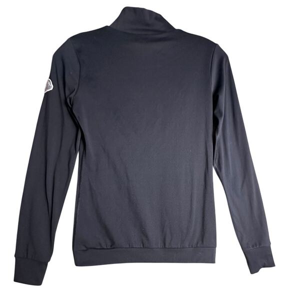 My Sunday Ski Mid Racer Stripe Retro Base Layer Black Tan White Sz XS/S Neutral - Picture 3 of 15